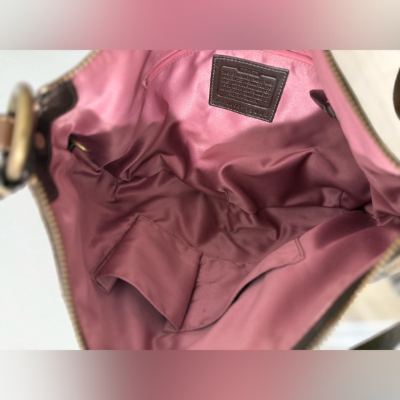 Coach Y2K Patchwork Animal Print Hobo Shoulder Bag Purse - Picture 6 of 7